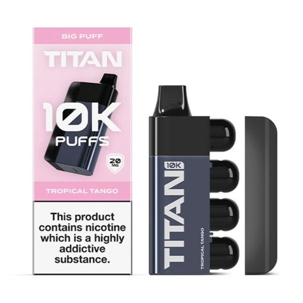 Titan 10K Rechargeable Disposable Vape Kit
