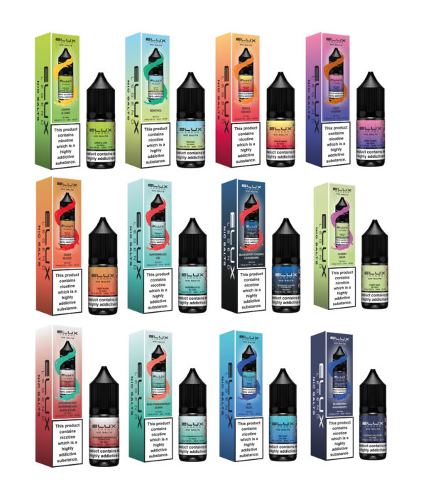 aspire vape mod Elux Legend 20mg E Liquid Nic Salt 10ml – Silver Smoke D15