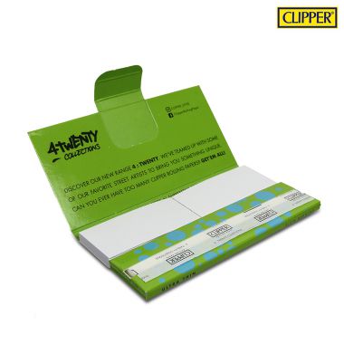 Clipper 'Psychedelic Mushrooms' 4:Twentty Collections King Size Slim Papers + Tips