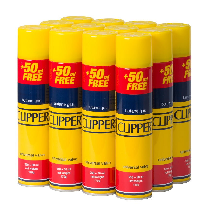 Butane Gas Clipper 300ml
