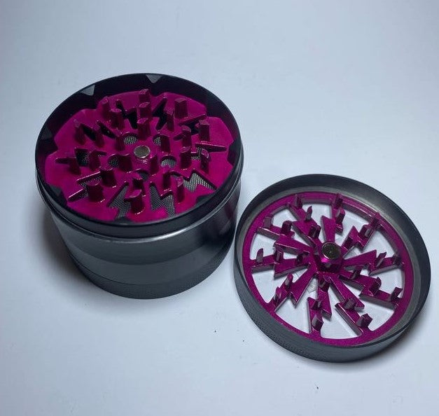 Metal Lightning grinder 60mm 4part