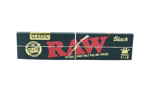 RAW Black Classic Unbleached Kingsize Slim