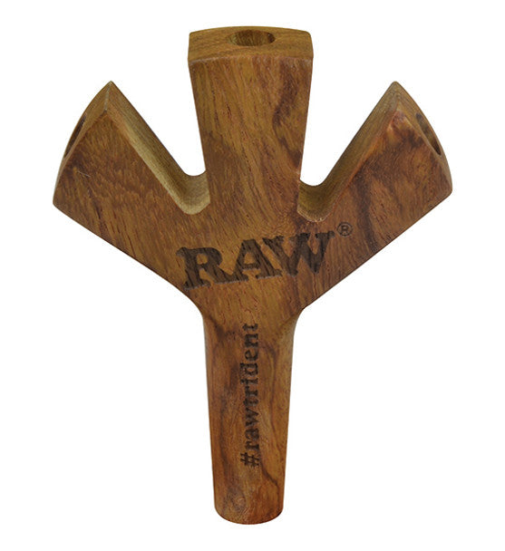 RAW Trident Wooden Cigarette Holder