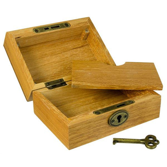Wooden box Buddies Wood Lock Box