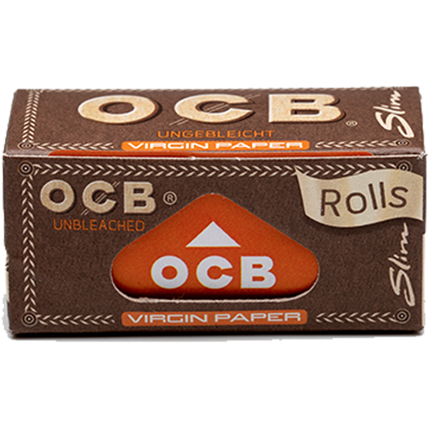 OCB - Brown Unbleached Slim Rolls 5m