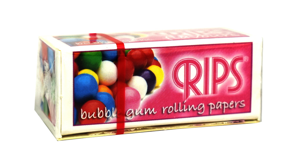 RIPS Flavours Slim Width Rolling Paper-Bubble Gum
