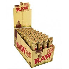 RAW Organic Pre-Rolled Cone 1¼ - 6pk