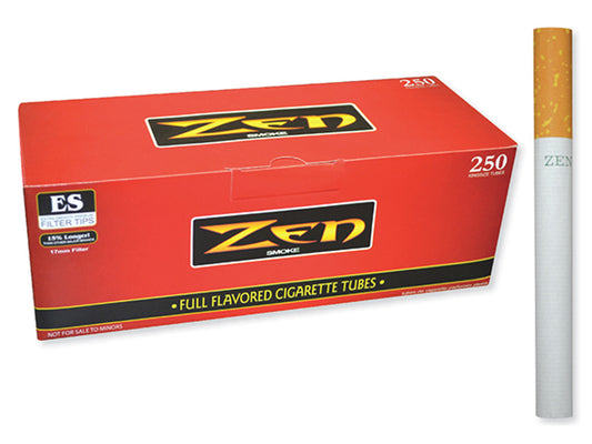 ZEN King Size Cigarette Tube 84mm 250 Per Box