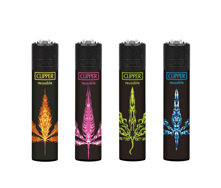 Clipper Lighters | Fire Leaves
