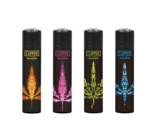 Clipper Lighters | Fire Leaves