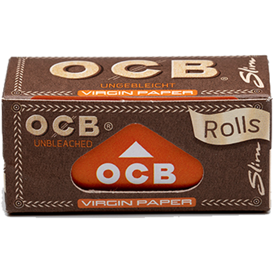 OCB - Brown Unbleached Slim Rolls 5m